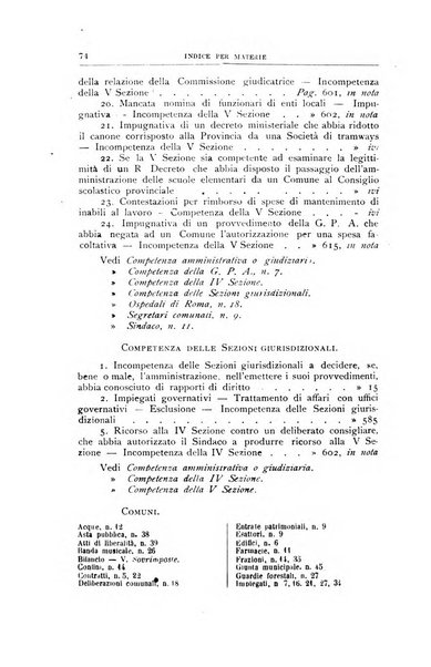 La giustizia amministrativa raccolta di decisioni e pareri del Consiglio di Stato, decisioni della Corte dei conti, sentenze della Cassazione di Roma, e decisioni delle Giunte provinciali amministrative