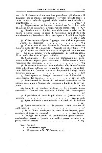 La giustizia amministrativa raccolta di decisioni e pareri del Consiglio di Stato, decisioni della Corte dei conti, sentenze della Cassazione di Roma, e decisioni delle Giunte provinciali amministrative