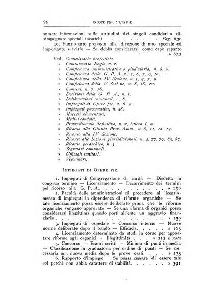 La giustizia amministrativa raccolta di decisioni e pareri del Consiglio di Stato, decisioni della Corte dei conti, sentenze della Cassazione di Roma, e decisioni delle Giunte provinciali amministrative