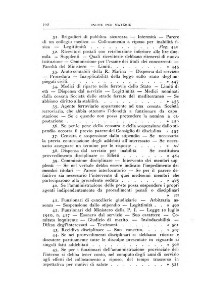 La giustizia amministrativa raccolta di decisioni e pareri del Consiglio di Stato, decisioni della Corte dei conti, sentenze della Cassazione di Roma, e decisioni delle Giunte provinciali amministrative