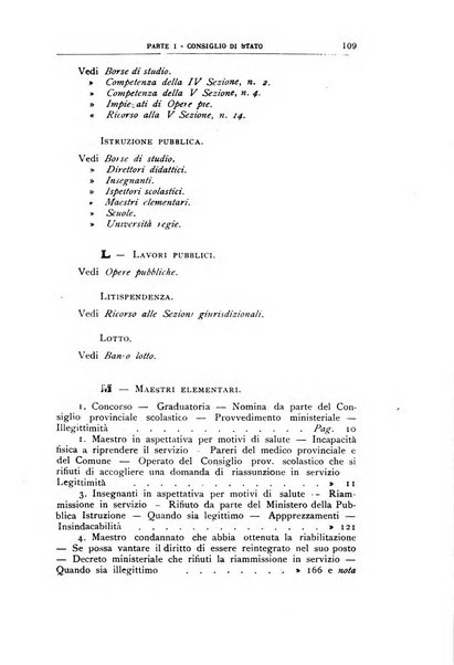 La giustizia amministrativa raccolta di decisioni e pareri del Consiglio di Stato, decisioni della Corte dei conti, sentenze della Cassazione di Roma, e decisioni delle Giunte provinciali amministrative