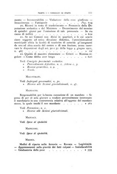 La giustizia amministrativa raccolta di decisioni e pareri del Consiglio di Stato, decisioni della Corte dei conti, sentenze della Cassazione di Roma, e decisioni delle Giunte provinciali amministrative