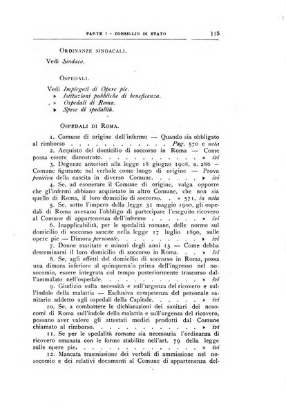 La giustizia amministrativa raccolta di decisioni e pareri del Consiglio di Stato, decisioni della Corte dei conti, sentenze della Cassazione di Roma, e decisioni delle Giunte provinciali amministrative