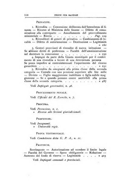 La giustizia amministrativa raccolta di decisioni e pareri del Consiglio di Stato, decisioni della Corte dei conti, sentenze della Cassazione di Roma, e decisioni delle Giunte provinciali amministrative