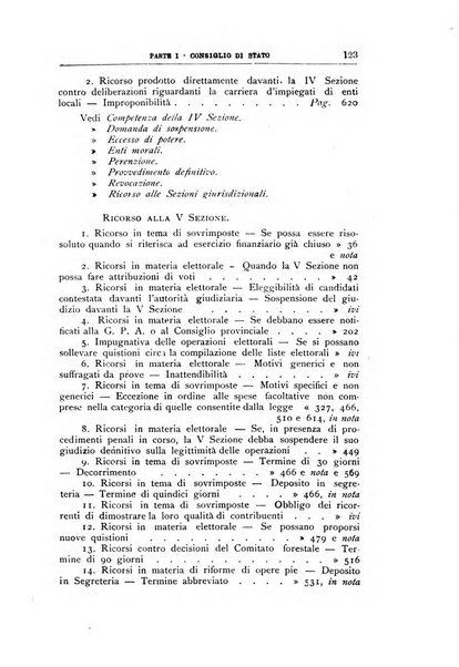 La giustizia amministrativa raccolta di decisioni e pareri del Consiglio di Stato, decisioni della Corte dei conti, sentenze della Cassazione di Roma, e decisioni delle Giunte provinciali amministrative