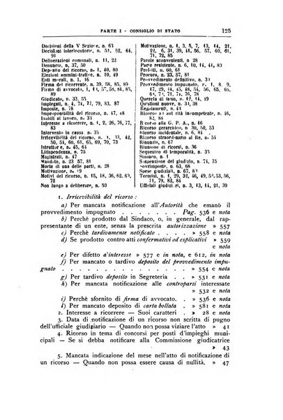 La giustizia amministrativa raccolta di decisioni e pareri del Consiglio di Stato, decisioni della Corte dei conti, sentenze della Cassazione di Roma, e decisioni delle Giunte provinciali amministrative