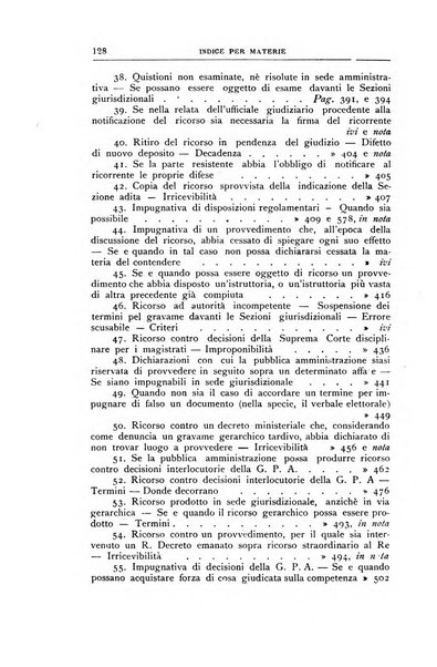 La giustizia amministrativa raccolta di decisioni e pareri del Consiglio di Stato, decisioni della Corte dei conti, sentenze della Cassazione di Roma, e decisioni delle Giunte provinciali amministrative