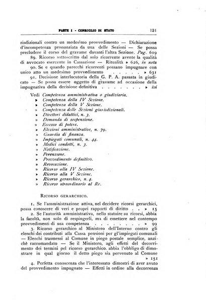 La giustizia amministrativa raccolta di decisioni e pareri del Consiglio di Stato, decisioni della Corte dei conti, sentenze della Cassazione di Roma, e decisioni delle Giunte provinciali amministrative