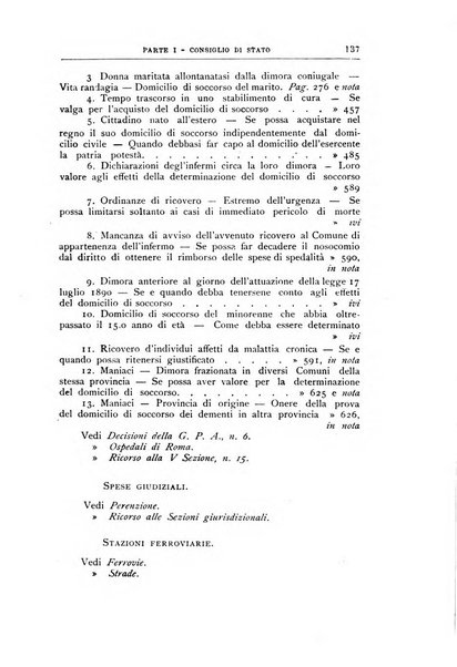 La giustizia amministrativa raccolta di decisioni e pareri del Consiglio di Stato, decisioni della Corte dei conti, sentenze della Cassazione di Roma, e decisioni delle Giunte provinciali amministrative