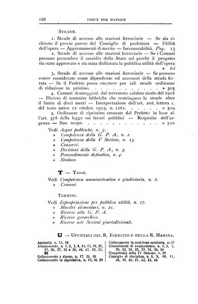 La giustizia amministrativa raccolta di decisioni e pareri del Consiglio di Stato, decisioni della Corte dei conti, sentenze della Cassazione di Roma, e decisioni delle Giunte provinciali amministrative