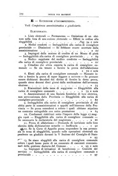 La giustizia amministrativa raccolta di decisioni e pareri del Consiglio di Stato, decisioni della Corte dei conti, sentenze della Cassazione di Roma, e decisioni delle Giunte provinciali amministrative