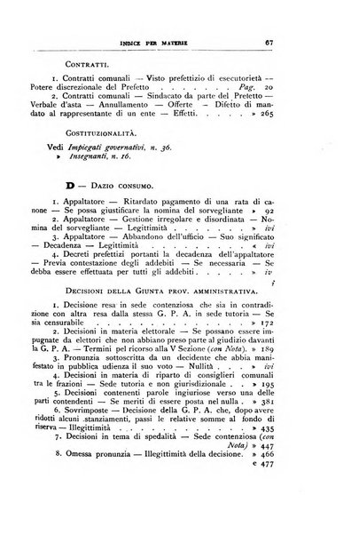 La giustizia amministrativa raccolta di decisioni e pareri del Consiglio di Stato, decisioni della Corte dei conti, sentenze della Cassazione di Roma, e decisioni delle Giunte provinciali amministrative