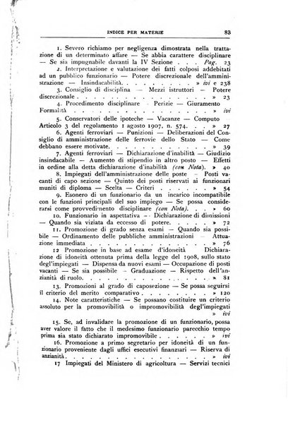 La giustizia amministrativa raccolta di decisioni e pareri del Consiglio di Stato, decisioni della Corte dei conti, sentenze della Cassazione di Roma, e decisioni delle Giunte provinciali amministrative