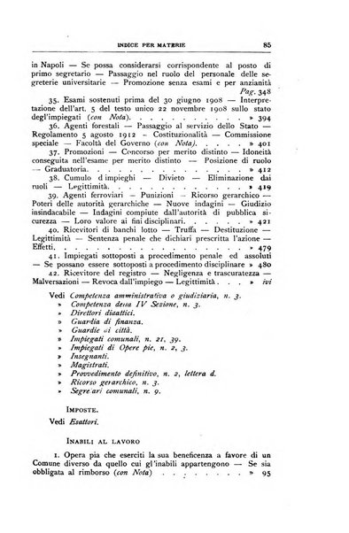 La giustizia amministrativa raccolta di decisioni e pareri del Consiglio di Stato, decisioni della Corte dei conti, sentenze della Cassazione di Roma, e decisioni delle Giunte provinciali amministrative