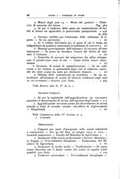 La giustizia amministrativa raccolta di decisioni e pareri del Consiglio di Stato, decisioni della Corte dei conti, sentenze della Cassazione di Roma, e decisioni delle Giunte provinciali amministrative