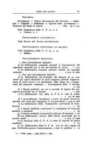 La giustizia amministrativa raccolta di decisioni e pareri del Consiglio di Stato, decisioni della Corte dei conti, sentenze della Cassazione di Roma, e decisioni delle Giunte provinciali amministrative