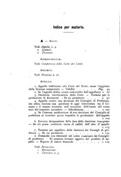 La giustizia amministrativa raccolta di decisioni e pareri del Consiglio di Stato, decisioni della Corte dei conti, sentenze della Cassazione di Roma, e decisioni delle Giunte provinciali amministrative