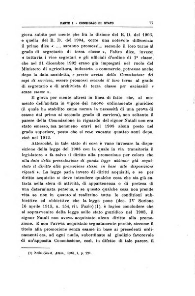 La giustizia amministrativa raccolta di decisioni e pareri del Consiglio di Stato, decisioni della Corte dei conti, sentenze della Cassazione di Roma, e decisioni delle Giunte provinciali amministrative