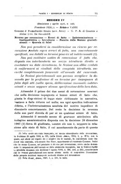 La giustizia amministrativa raccolta di decisioni e pareri del Consiglio di Stato, decisioni della Corte dei conti, sentenze della Cassazione di Roma, e decisioni delle Giunte provinciali amministrative