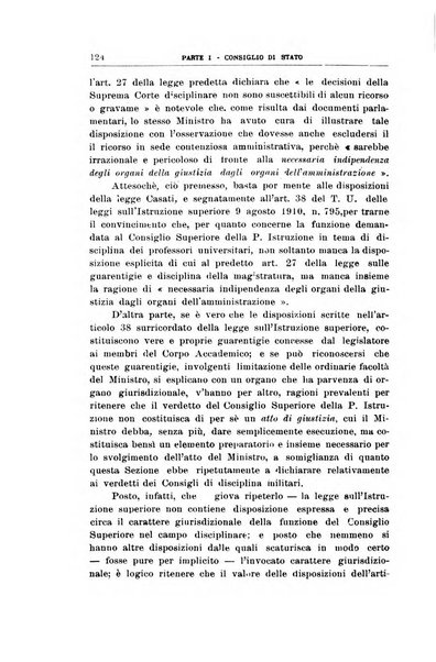 La giustizia amministrativa raccolta di decisioni e pareri del Consiglio di Stato, decisioni della Corte dei conti, sentenze della Cassazione di Roma, e decisioni delle Giunte provinciali amministrative