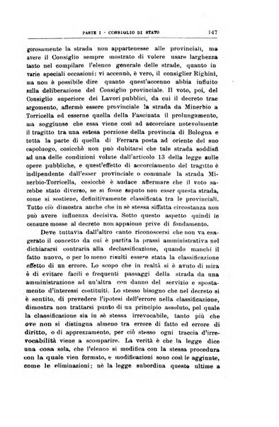 La giustizia amministrativa raccolta di decisioni e pareri del Consiglio di Stato, decisioni della Corte dei conti, sentenze della Cassazione di Roma, e decisioni delle Giunte provinciali amministrative