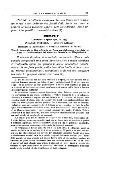 La giustizia amministrativa raccolta di decisioni e pareri del Consiglio di Stato, decisioni della Corte dei conti, sentenze della Cassazione di Roma, e decisioni delle Giunte provinciali amministrative