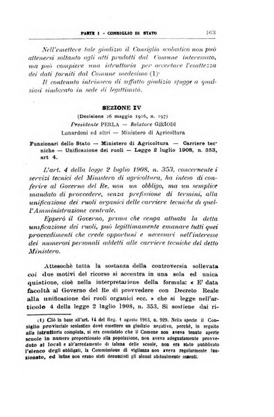 La giustizia amministrativa raccolta di decisioni e pareri del Consiglio di Stato, decisioni della Corte dei conti, sentenze della Cassazione di Roma, e decisioni delle Giunte provinciali amministrative