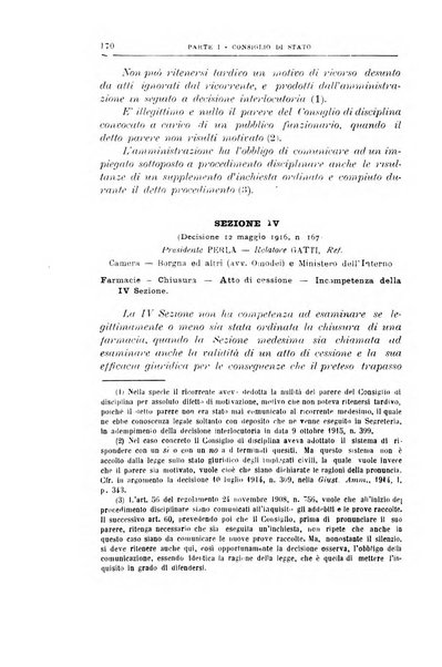 La giustizia amministrativa raccolta di decisioni e pareri del Consiglio di Stato, decisioni della Corte dei conti, sentenze della Cassazione di Roma, e decisioni delle Giunte provinciali amministrative