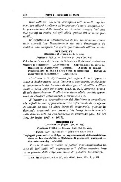 La giustizia amministrativa raccolta di decisioni e pareri del Consiglio di Stato, decisioni della Corte dei conti, sentenze della Cassazione di Roma, e decisioni delle Giunte provinciali amministrative