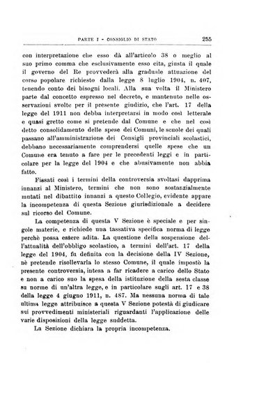 La giustizia amministrativa raccolta di decisioni e pareri del Consiglio di Stato, decisioni della Corte dei conti, sentenze della Cassazione di Roma, e decisioni delle Giunte provinciali amministrative