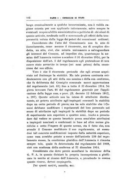 La giustizia amministrativa raccolta di decisioni e pareri del Consiglio di Stato, decisioni della Corte dei conti, sentenze della Cassazione di Roma, e decisioni delle Giunte provinciali amministrative