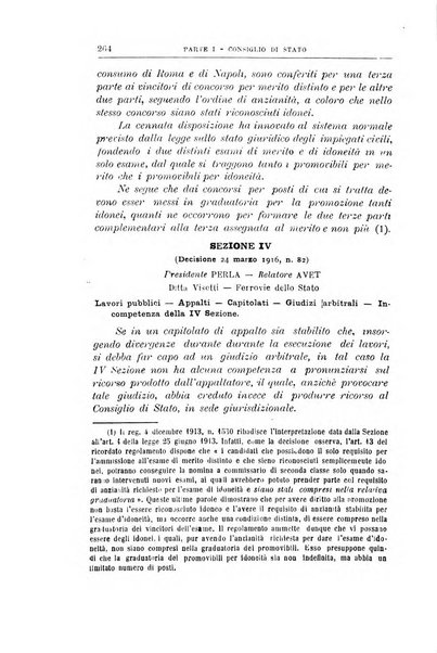 La giustizia amministrativa raccolta di decisioni e pareri del Consiglio di Stato, decisioni della Corte dei conti, sentenze della Cassazione di Roma, e decisioni delle Giunte provinciali amministrative