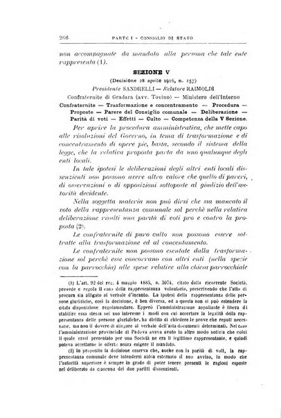 La giustizia amministrativa raccolta di decisioni e pareri del Consiglio di Stato, decisioni della Corte dei conti, sentenze della Cassazione di Roma, e decisioni delle Giunte provinciali amministrative