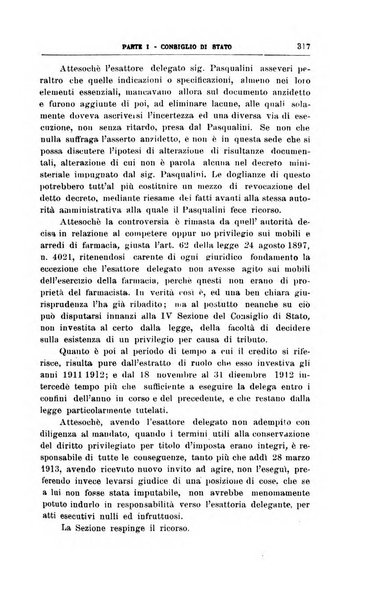 La giustizia amministrativa raccolta di decisioni e pareri del Consiglio di Stato, decisioni della Corte dei conti, sentenze della Cassazione di Roma, e decisioni delle Giunte provinciali amministrative