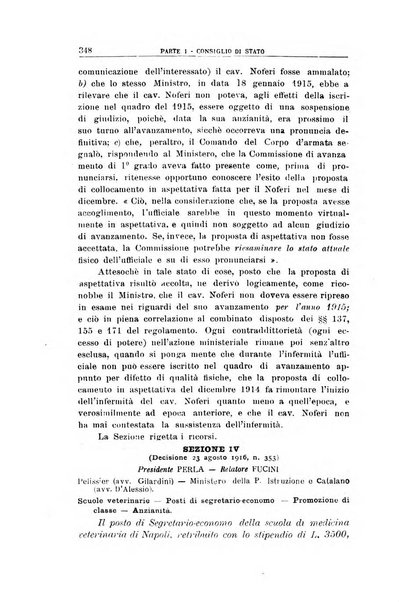 La giustizia amministrativa raccolta di decisioni e pareri del Consiglio di Stato, decisioni della Corte dei conti, sentenze della Cassazione di Roma, e decisioni delle Giunte provinciali amministrative