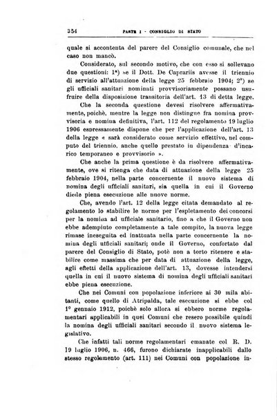 La giustizia amministrativa raccolta di decisioni e pareri del Consiglio di Stato, decisioni della Corte dei conti, sentenze della Cassazione di Roma, e decisioni delle Giunte provinciali amministrative