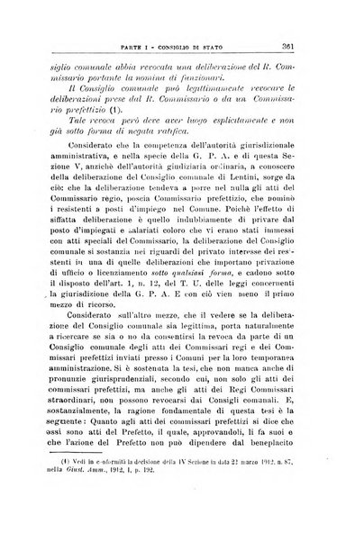 La giustizia amministrativa raccolta di decisioni e pareri del Consiglio di Stato, decisioni della Corte dei conti, sentenze della Cassazione di Roma, e decisioni delle Giunte provinciali amministrative