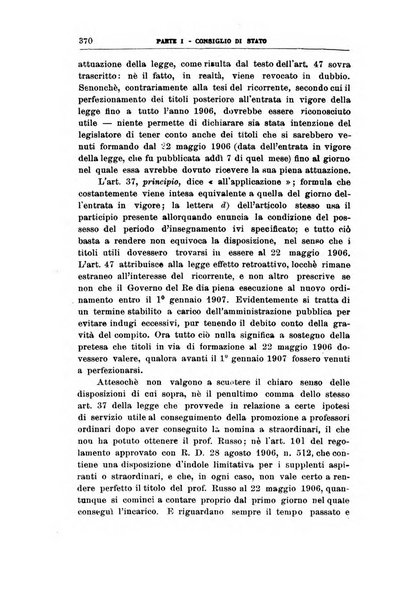 La giustizia amministrativa raccolta di decisioni e pareri del Consiglio di Stato, decisioni della Corte dei conti, sentenze della Cassazione di Roma, e decisioni delle Giunte provinciali amministrative