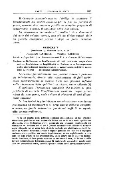 La giustizia amministrativa raccolta di decisioni e pareri del Consiglio di Stato, decisioni della Corte dei conti, sentenze della Cassazione di Roma, e decisioni delle Giunte provinciali amministrative