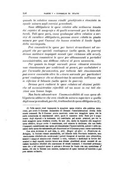 La giustizia amministrativa raccolta di decisioni e pareri del Consiglio di Stato, decisioni della Corte dei conti, sentenze della Cassazione di Roma, e decisioni delle Giunte provinciali amministrative