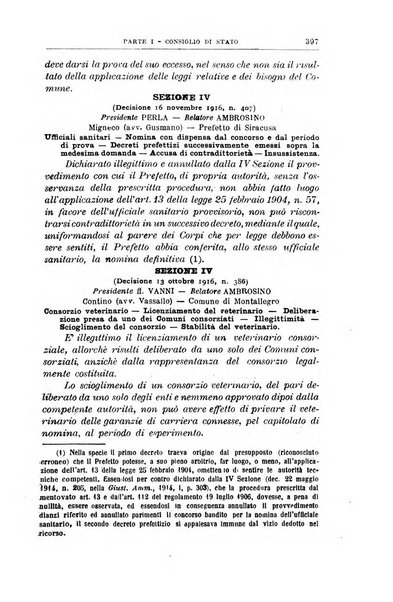 La giustizia amministrativa raccolta di decisioni e pareri del Consiglio di Stato, decisioni della Corte dei conti, sentenze della Cassazione di Roma, e decisioni delle Giunte provinciali amministrative