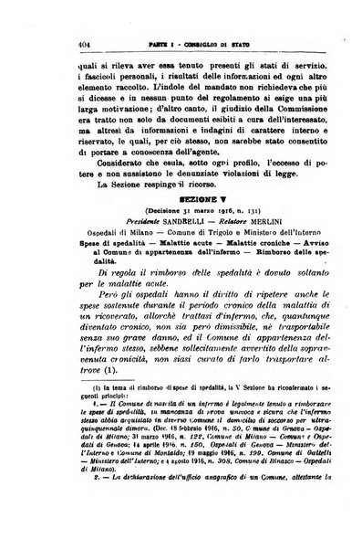 La giustizia amministrativa raccolta di decisioni e pareri del Consiglio di Stato, decisioni della Corte dei conti, sentenze della Cassazione di Roma, e decisioni delle Giunte provinciali amministrative