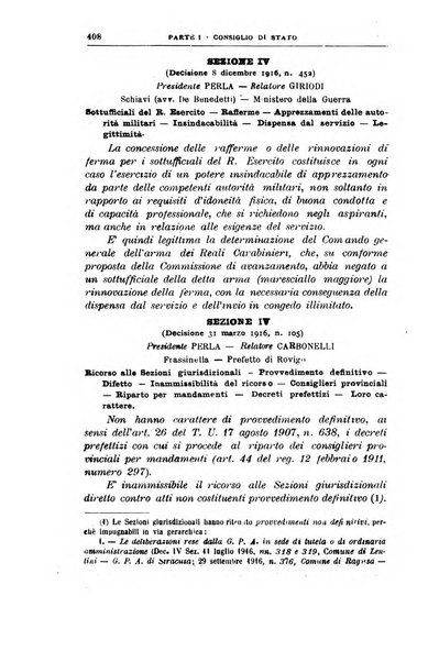 La giustizia amministrativa raccolta di decisioni e pareri del Consiglio di Stato, decisioni della Corte dei conti, sentenze della Cassazione di Roma, e decisioni delle Giunte provinciali amministrative