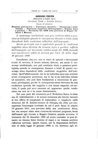 La giustizia amministrativa raccolta di decisioni e pareri del Consiglio di Stato, decisioni della Corte dei conti, sentenze della Cassazione di Roma, e decisioni delle Giunte provinciali amministrative