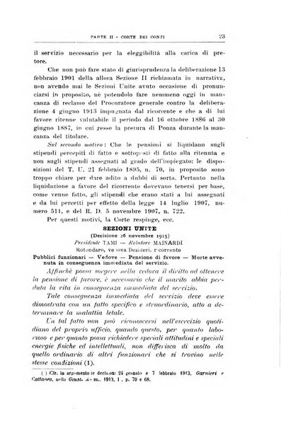 La giustizia amministrativa raccolta di decisioni e pareri del Consiglio di Stato, decisioni della Corte dei conti, sentenze della Cassazione di Roma, e decisioni delle Giunte provinciali amministrative