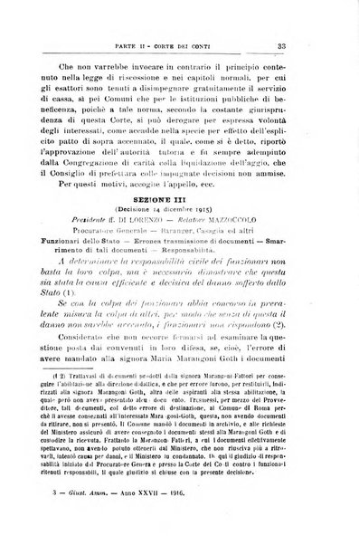 La giustizia amministrativa raccolta di decisioni e pareri del Consiglio di Stato, decisioni della Corte dei conti, sentenze della Cassazione di Roma, e decisioni delle Giunte provinciali amministrative