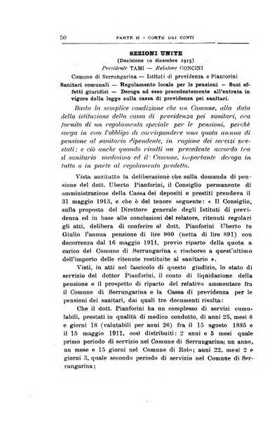 La giustizia amministrativa raccolta di decisioni e pareri del Consiglio di Stato, decisioni della Corte dei conti, sentenze della Cassazione di Roma, e decisioni delle Giunte provinciali amministrative