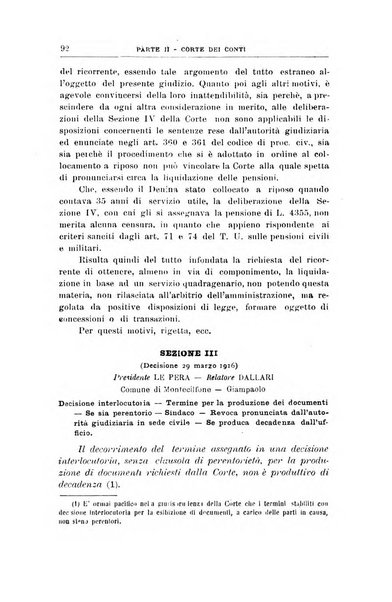 La giustizia amministrativa raccolta di decisioni e pareri del Consiglio di Stato, decisioni della Corte dei conti, sentenze della Cassazione di Roma, e decisioni delle Giunte provinciali amministrative