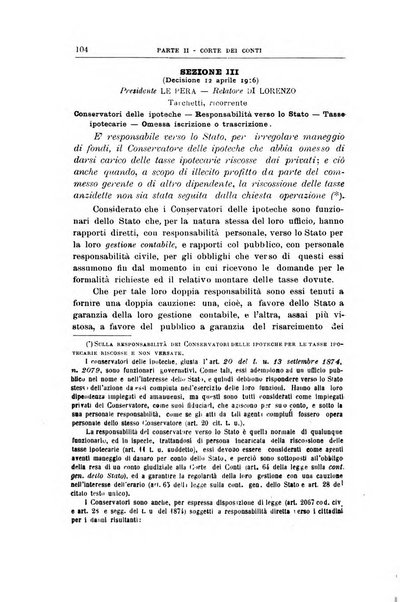 La giustizia amministrativa raccolta di decisioni e pareri del Consiglio di Stato, decisioni della Corte dei conti, sentenze della Cassazione di Roma, e decisioni delle Giunte provinciali amministrative