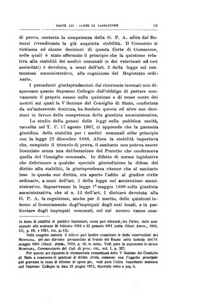 La giustizia amministrativa raccolta di decisioni e pareri del Consiglio di Stato, decisioni della Corte dei conti, sentenze della Cassazione di Roma, e decisioni delle Giunte provinciali amministrative